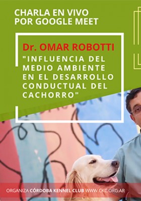 30 de julio 20 hs. Charla con el Dr. Omar Robotti...