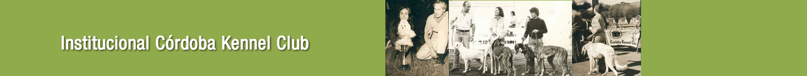 Kennel Club Córdoba Trayectoria