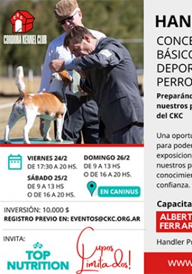 Seminario de Handling 24-25 y 26 de Febrero...