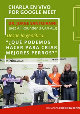 19 de agosto 20 hs. Charla con el Dr. Jorge Santoi...