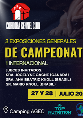  27 y 28 de julio de 2024 3 Exposiciones Generales...